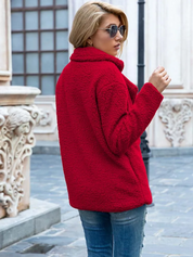 Valentina | Varm og Trendy Teddy Jakke