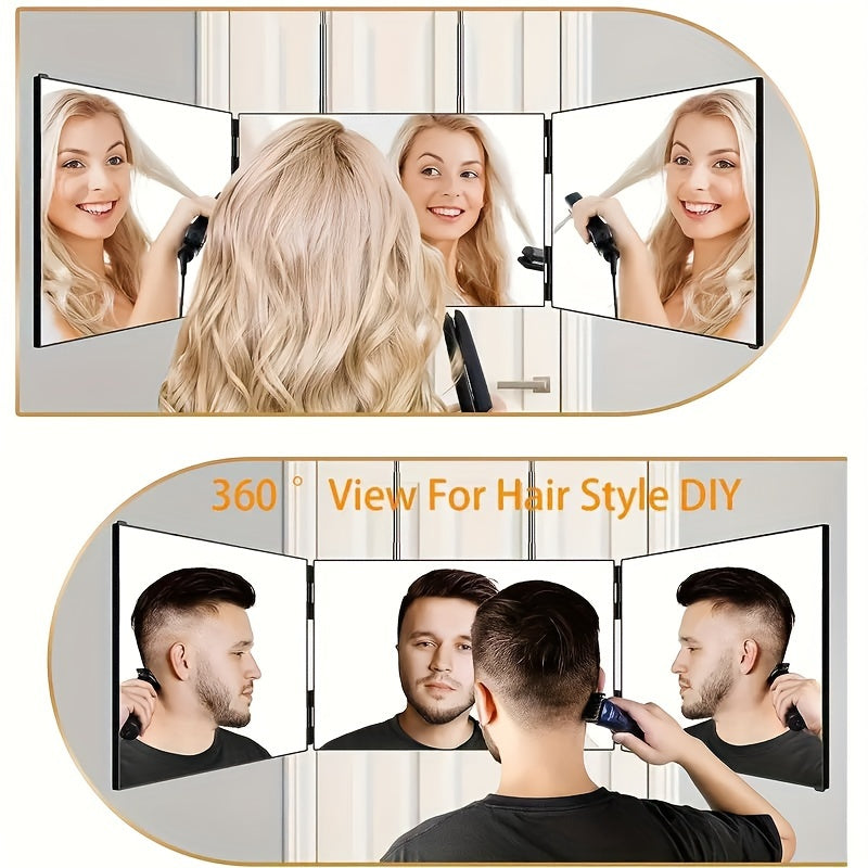 Glamaura - roterende 3 -zijdige spiegel tot styling-3