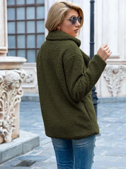 Valentina | Varm og Trendy Teddy Jakke