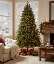 FestiveFir – Hængslet juletræ med realistiske fyrrenåle