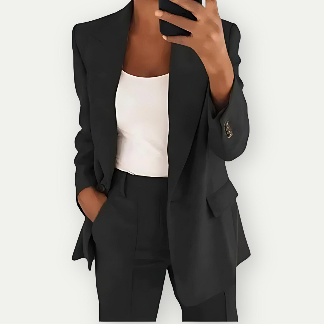 Alliyah | Premium Blazer Sæt til Damer – Elegant og Komfortabel Business Outfit