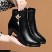 Tess | Elegante dames enkellaarzen med antislip og komfort
