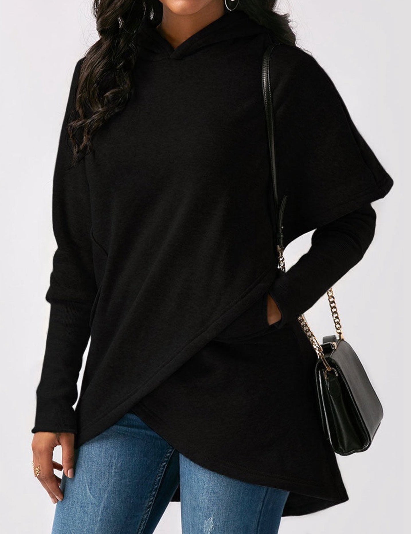 Cornelia | Trendy Asymmetrisk Hoodie