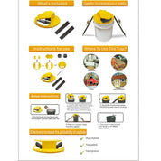 4-pak musefælde med spandlåg 1