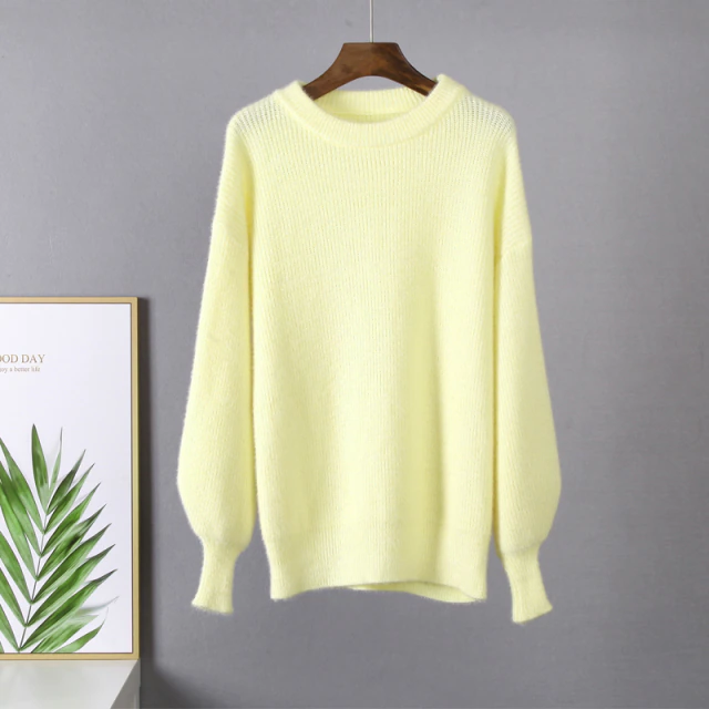 Mary | Varm Komfortabel Dame Sweater