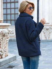 Valentina | Varm og Trendy Teddy Jakke