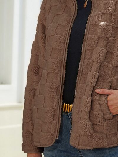 Maya | Blød Varm Fleece Jakke til Damer