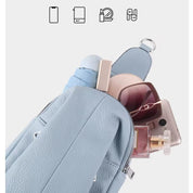 Lily | Damernes Geometriske Skulderrem Læder Crossbody Sling Taske