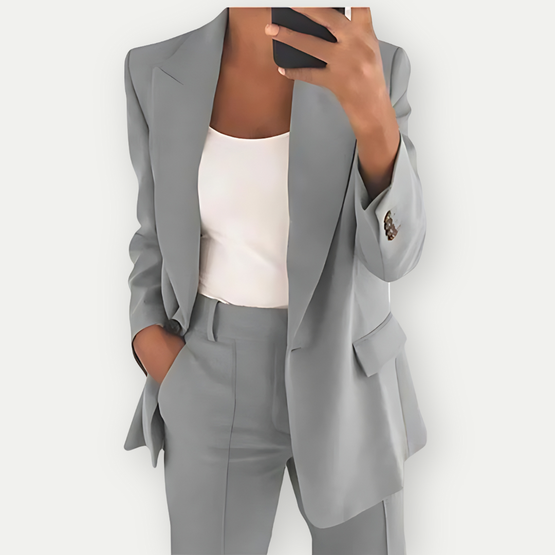 Alliyah | Premium Blazer Sæt til Damer – Elegant og Komfortabel Business Outfit