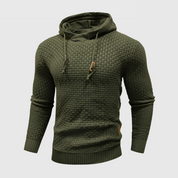 Leo | Hipster Hoodie med Vaffelmønster