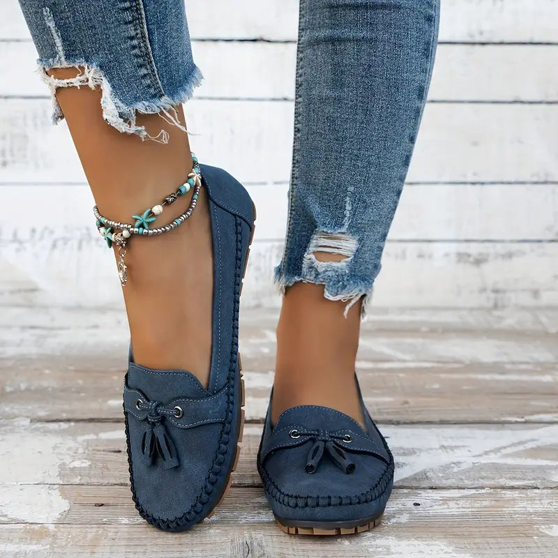 Elegante dames loafers med ortopædisk komfort