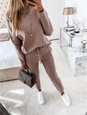 Abigail | Komfortabel og Stilfuld Premium Loungewear Sæt til Damer