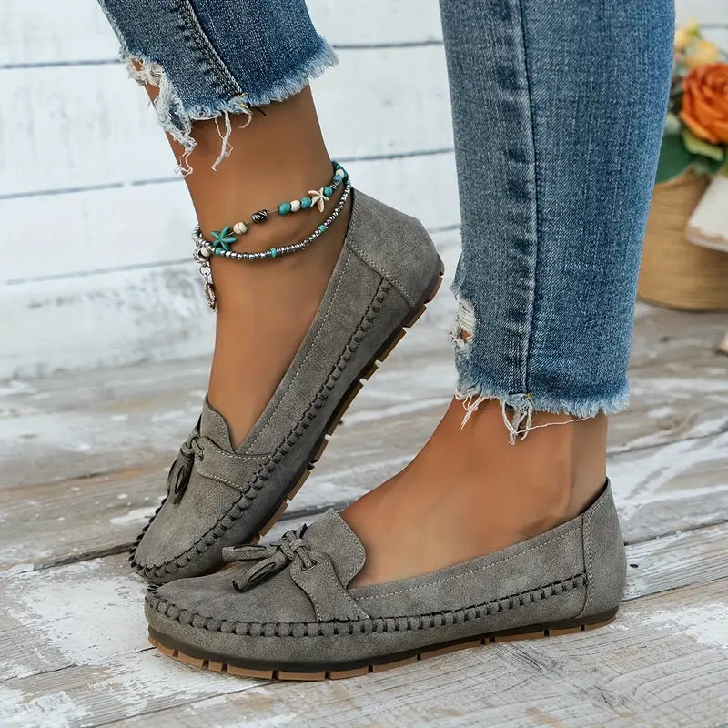 Elegante dames loafers med ortopædisk komfort