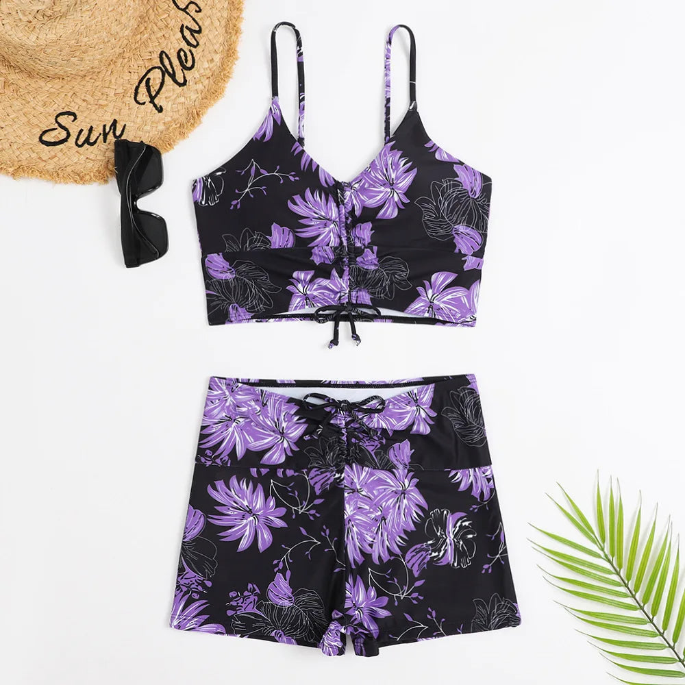 Luna | Blomsterbikini – Et sommerligt statement