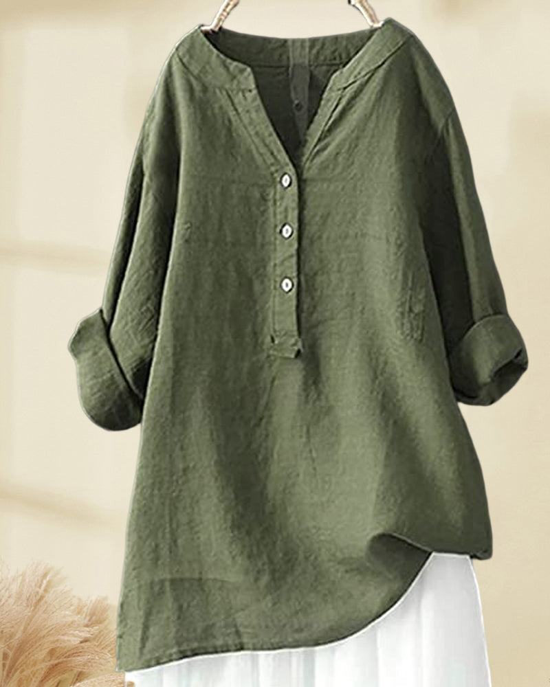 Chic Gabi Bluse med Lange Ærmer