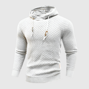 Leo | Hipster Hoodie med Vaffelmønster