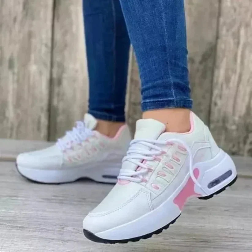 Steph | Trendy Tweekleurede Sportsko - Komfort Møder Stil