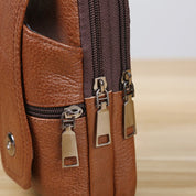 Joris | Vintage Herre Crossbody Talje Taske med Justerbar Rem