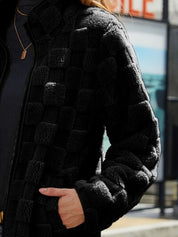 Maya | Blød Varm Fleece Jakke til Damer