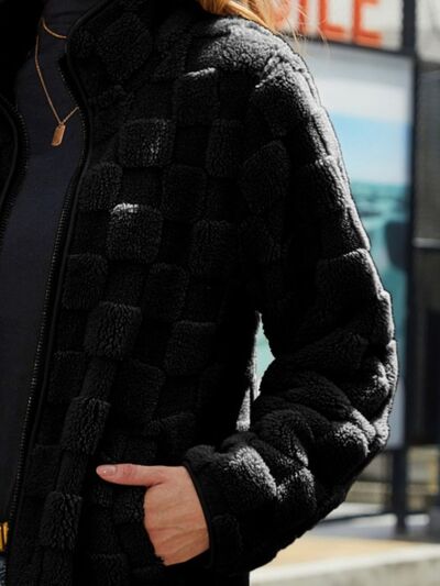 Maya | Blød Varm Fleece Jakke til Damer