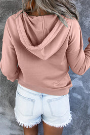 Amari | Varm Fleece Trøje med Hætte og Knapper