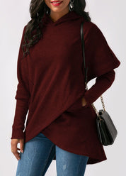 Cornelia | Trendy Asymmetrisk Hoodie