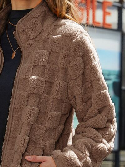 Maya | Blød Varm Fleece Jakke til Damer