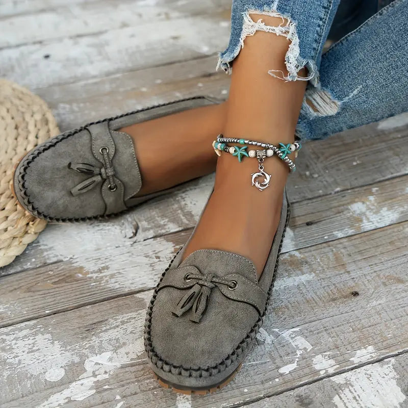 Elegante dames loafers med ortopædisk komfort
