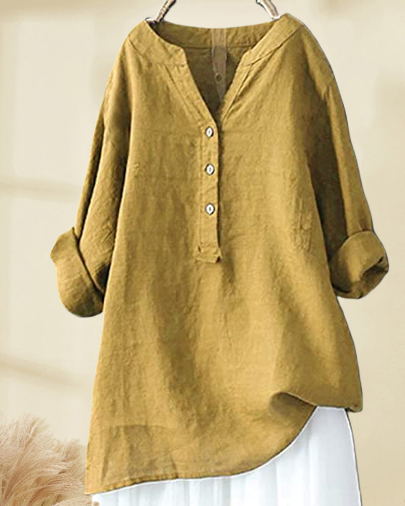 Chic Gabi Bluse med Lange Ærmer