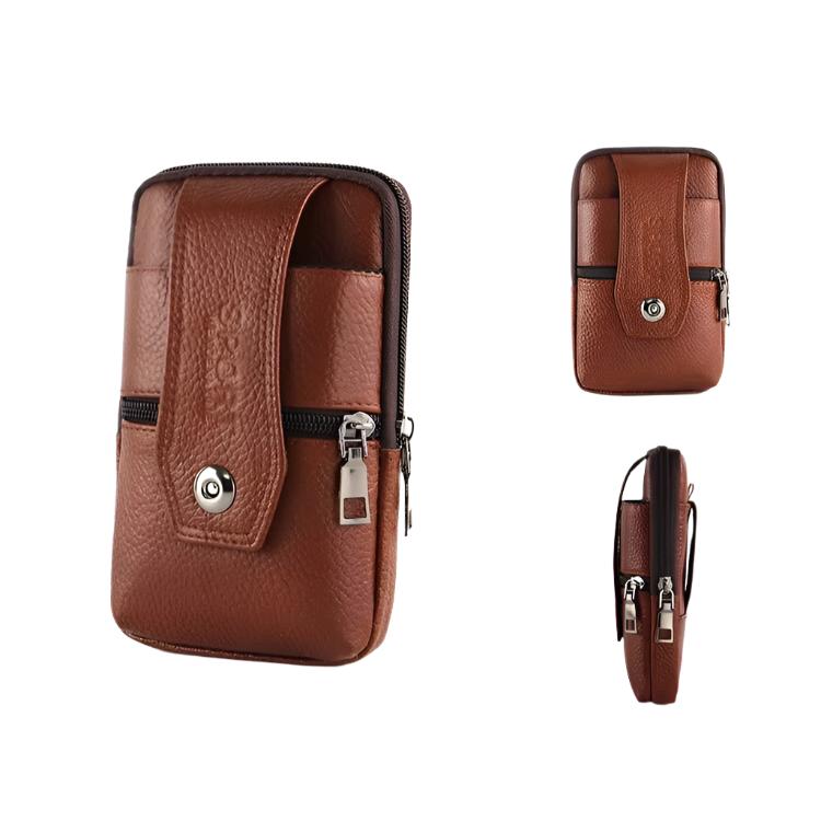 Joris | Vintage Herre Crossbody Talje Taske med Justerbar Rem