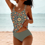 Mila | Boho Badedragt – Sommerlige Farvepragt til iøjnefaldende Strandlooks