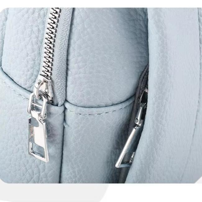 Lily | Damernes Geometriske Skulderrem Læder Crossbody Sling Taske