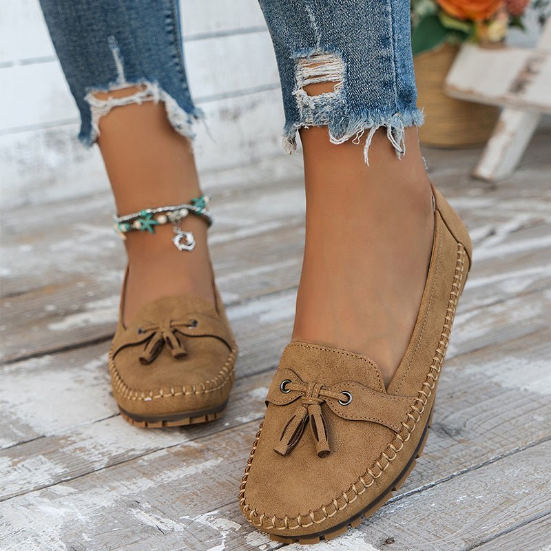 Elegante dames loafers med ortopædisk komfort
