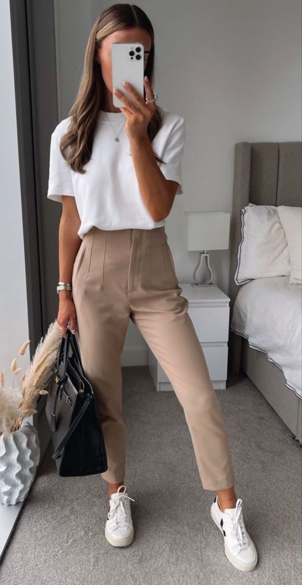 Jolien | Elegante Casual Krølfri Bukser