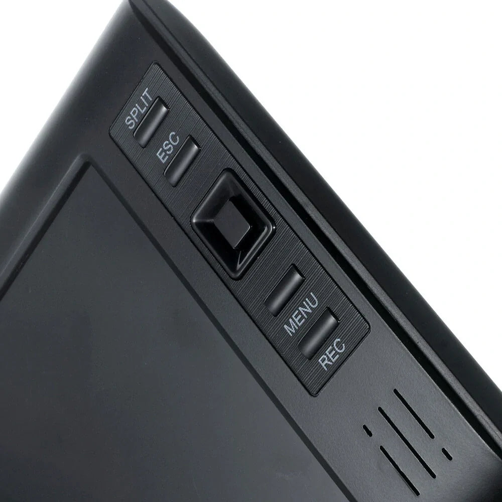 7-inch draadloos beveiligingssysteem: 4-kanaals monitor en weerbestendige nachtzichtcamera's 4