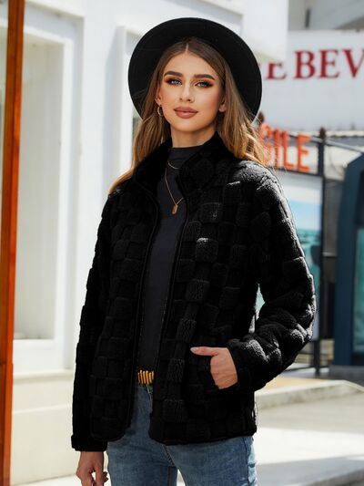 Maya | Blød Varm Fleece Jakke til Damer