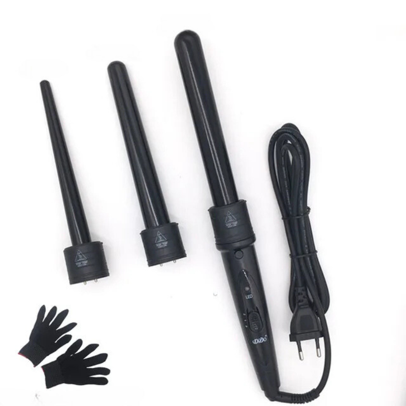 Flexicurl -3 -part keramiek -haar -haar -Locken -Set-2