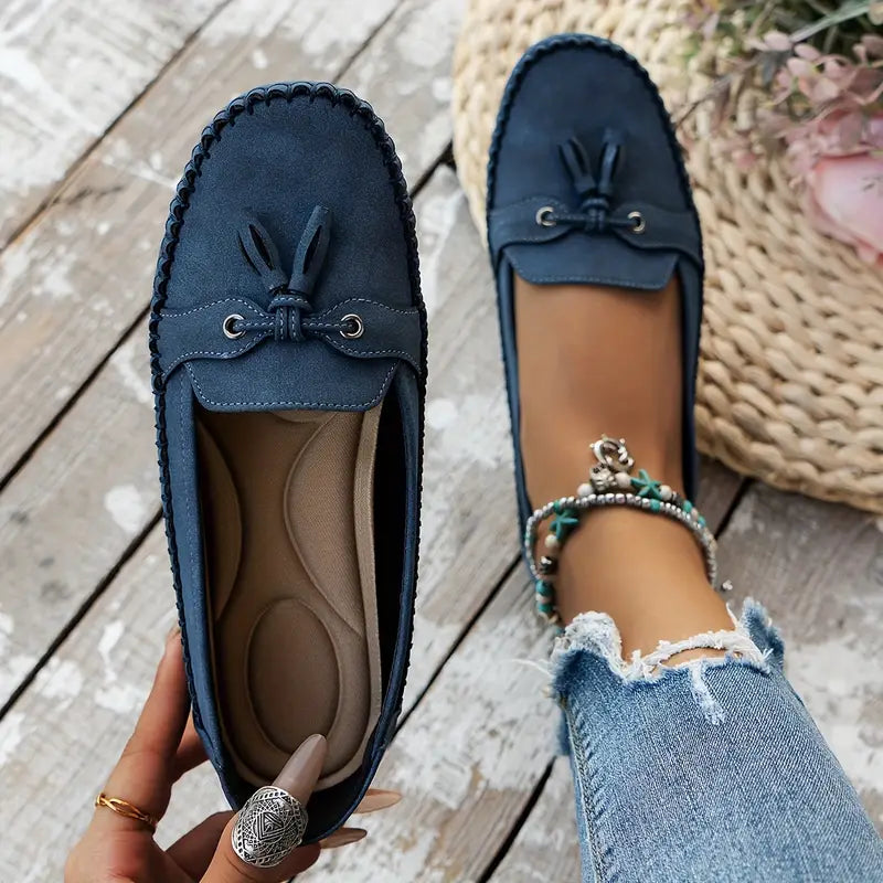 Elegante dames loafers med ortopædisk komfort