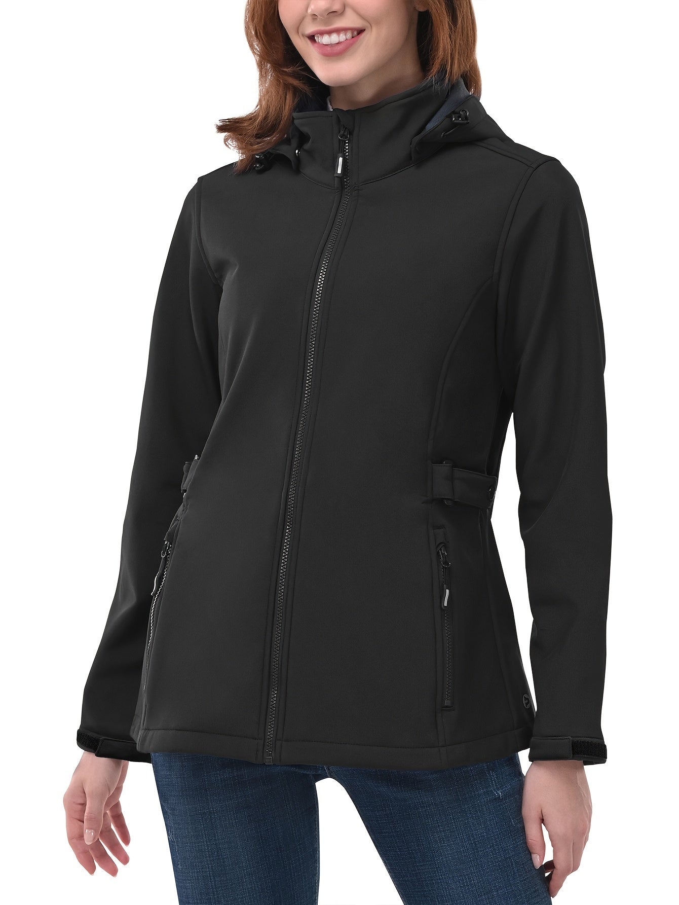 Alicia | Vandtæt Softshell Udendørsjakke