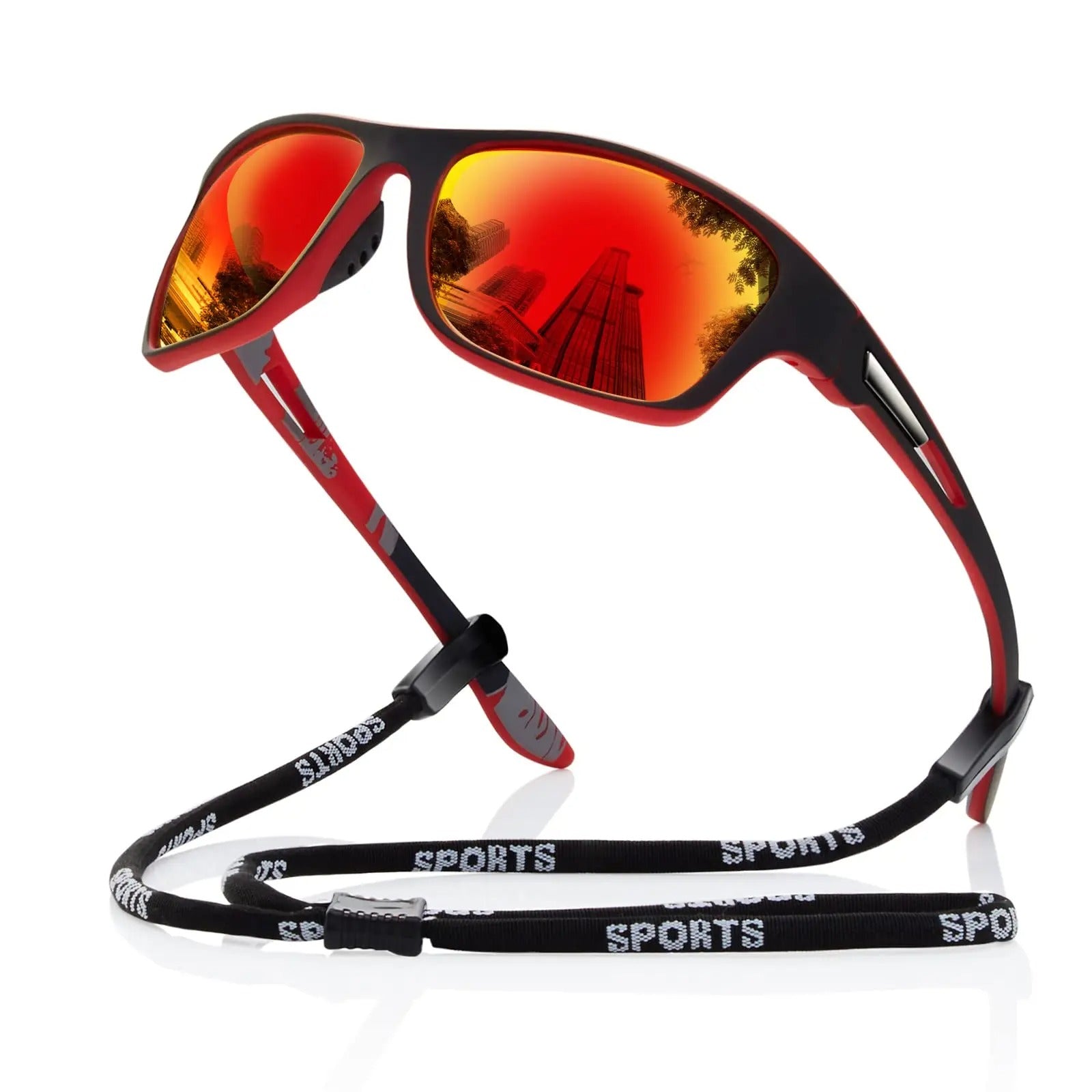 Polarisatie buiten -Sports -Sunglasses met UV400 -Protection -Easy en stijlvol ontwerp voor ultieme oogcomfort-1