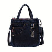 Eva | Stilfuld Denim Mini Crossbody Skuldertaske