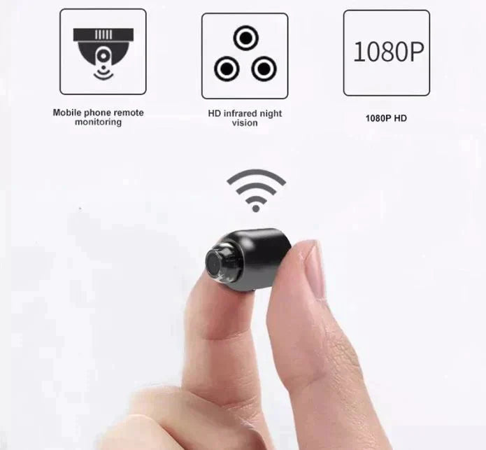 Jules | Mini WiFi Kamera – Sikkerhed i hjemmet og udenfor