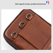 Joris | Vintage Herre Crossbody Talje Taske med Justerbar Rem