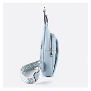 Lily | Damernes Geometriske Skulderrem Læder Crossbody Sling Taske