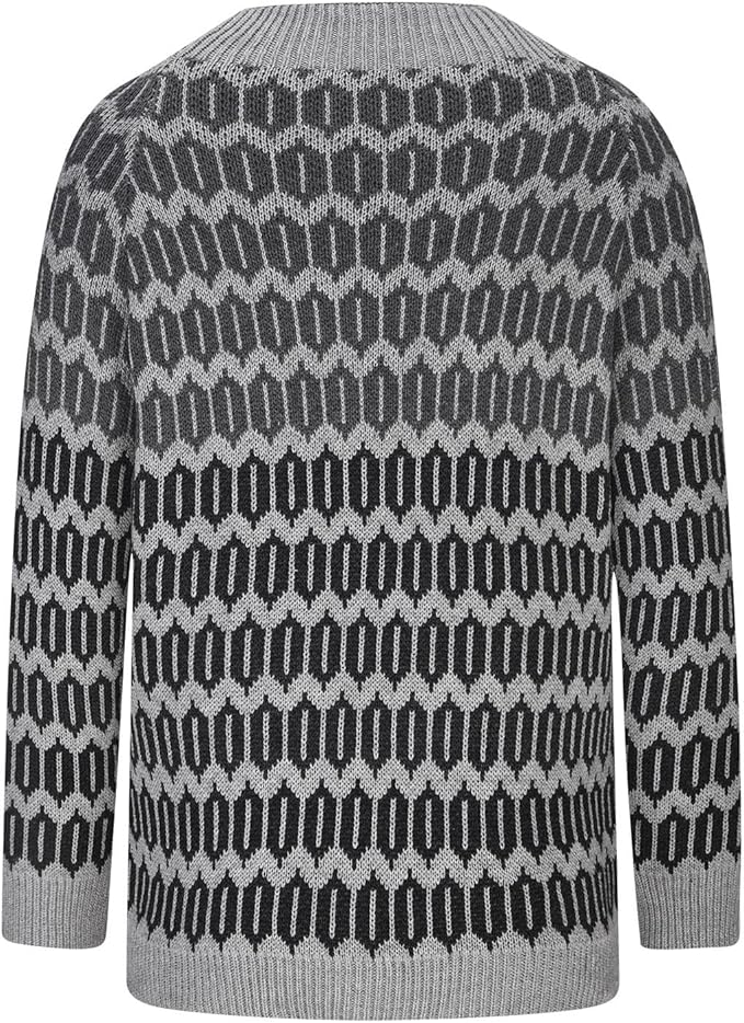 Luna | Grå Casual Efterårs sweater