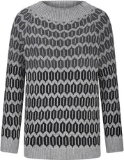 Luna | Grå Casual Efterårs sweater