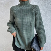 Elexia | Oversized Strikket Turtleneck
