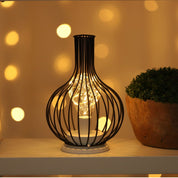 GlowPulse | Industrielt inspireret rustik bordlampe
