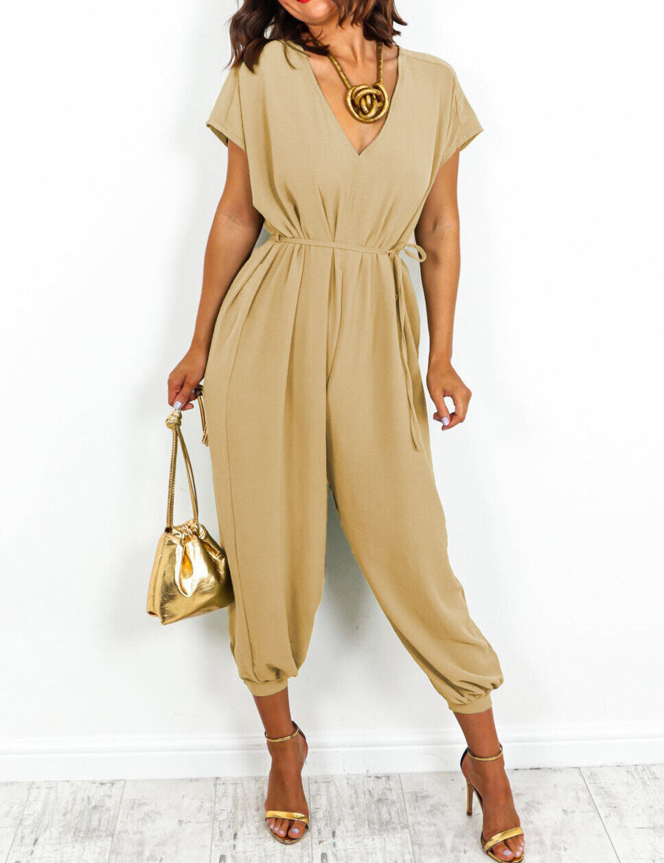 Celine | AFSLAPPET JUMPSUIT