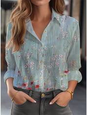 Florien | Blomsterprint Bluse